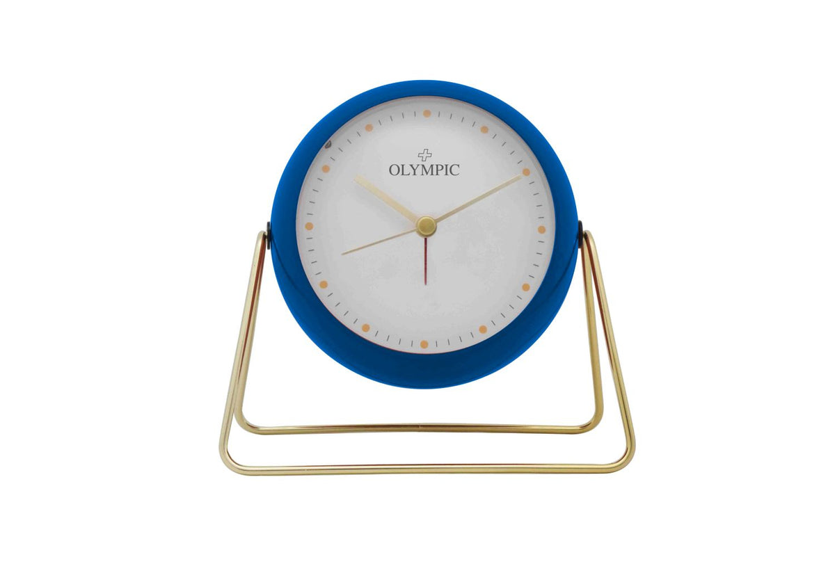 Medium Kent Alarm Clock - Blue