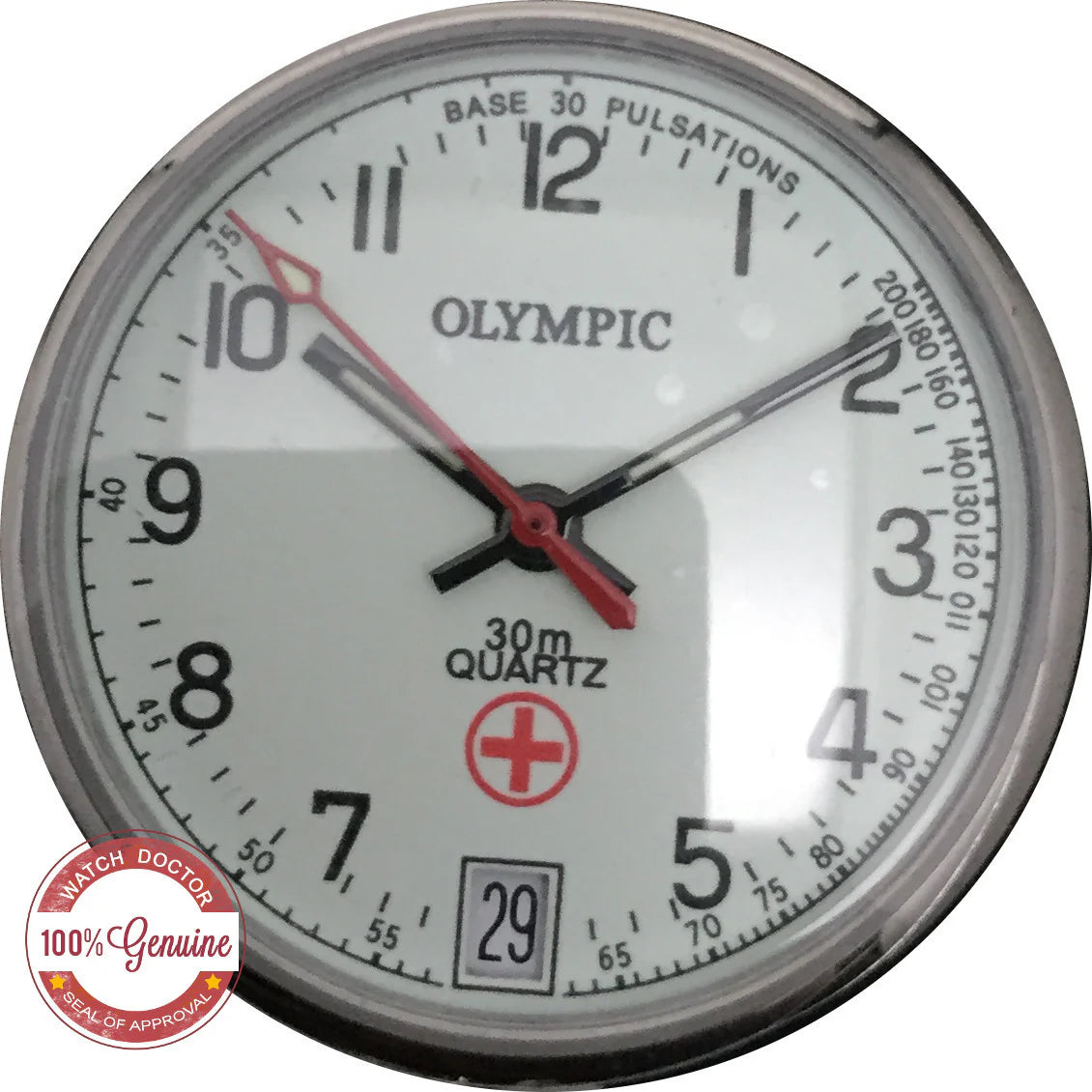 Olympic Gold  Nurses Watch – Stylish &amp; Reliable for Healthcare Professionals