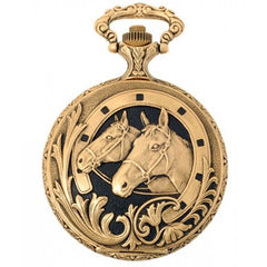 Horse shop pocket watch