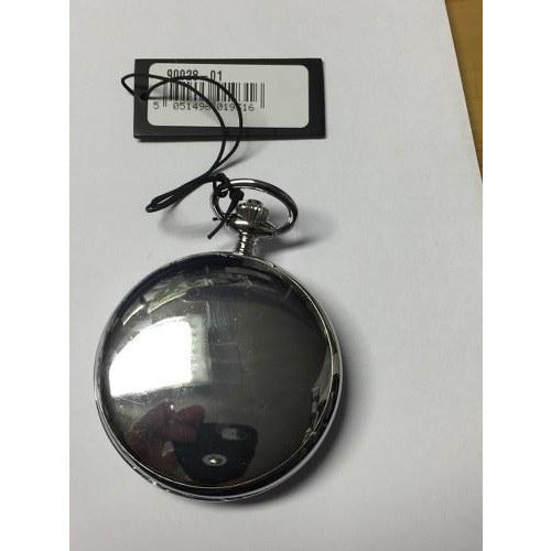 Silver Mechanical Pocket Watch