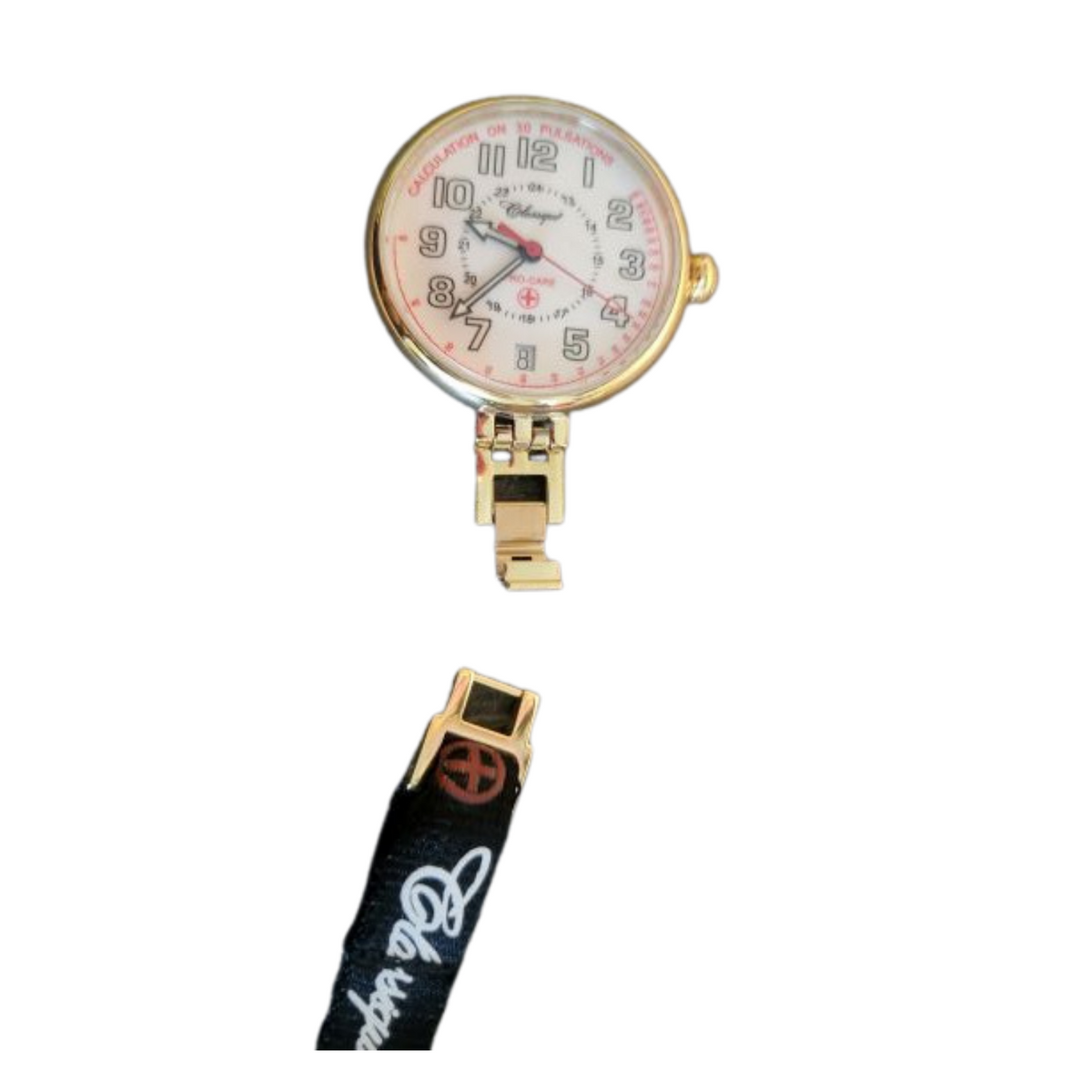 Classique Gold Nurses Watch – Stylish &amp; Reliable for Healthcare Professionals